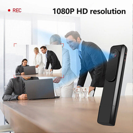 Video Recorder Body Camera Clip Cam Pocket Mini Portable Wearable 1080P DVR USB