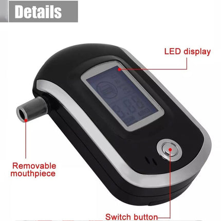 Digital Alcohol Breathalyser Personal Breath Breathtester LCD Tester