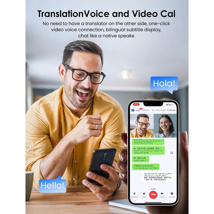 Portable Translator AI-Powered Real-Time Translation Supports 140+ Languages