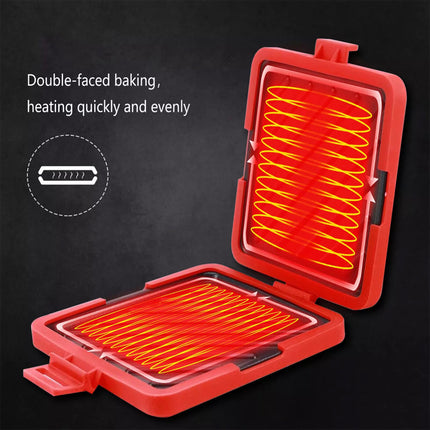 Microwave Toastie Maker - Microwave Sandwich and Waffle Maker, Panini Press