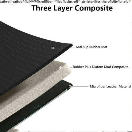 BathMat Bathroom Rug,Soft Diatomite Earth Fast Drying Bath Shower Mats Absorbent