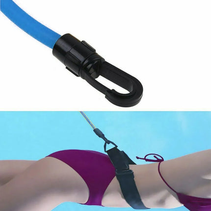 4M Swim Trainer Belt Swimming Resistance Tether Leash Pool Training Harness