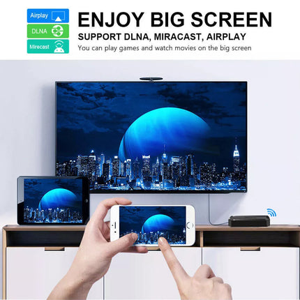 X96Q HD Android 10.0 Smart TV Box UHD 4K WIFI Media Player HDMI 16GB AU PLUG