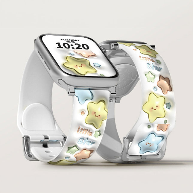 Little Star 3D cartoon silicone band for Apple Watch