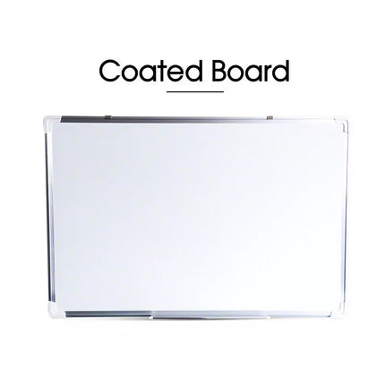 Portable Magnetic Home and Office Board Whiteboard 90X60CM Marker Eraser Button