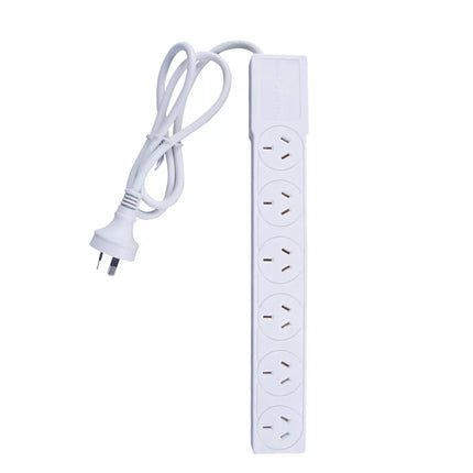 6 Way Socket Outlet Surge Protector Power Strip Powerboard AU PLUG
