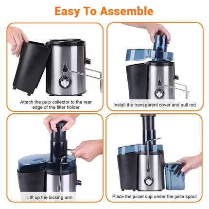 1000W 1.5L Electric Juicer Squeezer Machine Extractor Citrus Lemon Orange Press