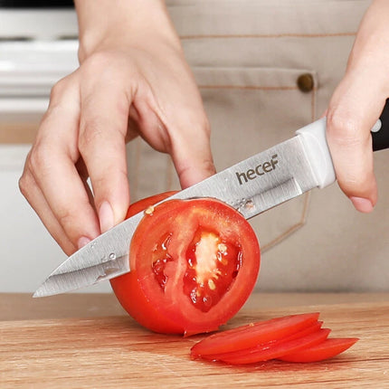 14Pcs Kitchen Knife Set Wooden Block Professional Stainless Steel Chef knife