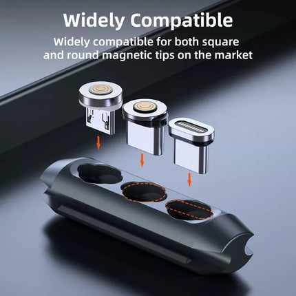 USB Type C Dual Magnetic Fast Charging Cable 100w PD Charger for iPhone android