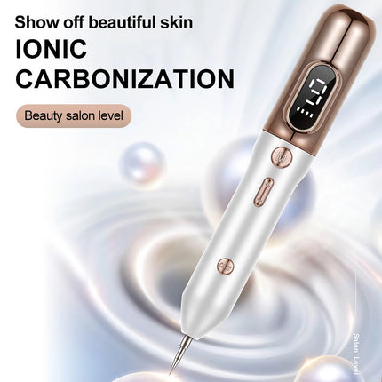 LCD Skin Tag Remover Wart Eliminator Laser Plasma Pen Papillomas Mole Removal