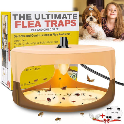 Flea Trap Sticky Dome Bed Bug Trap Pest Control Trapper Insect Killer Non-Toxic