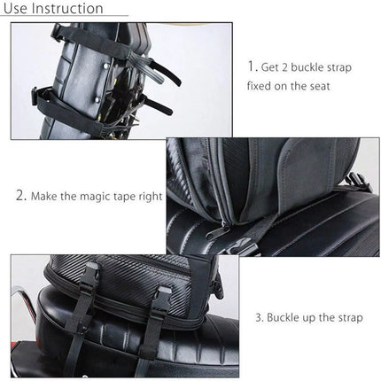 Motorcycle Tail Bag Waterproof Bag Motorbike Saddle Bag Motorcycle Backpack