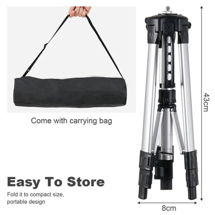 Adjustable Notebook Laptop Projector Tripod Lectern Stand with Tray, Carry Bag