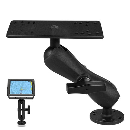 Medium Arm Marine Electronic Depth Finder Mount for Garmin, Raymarine, Lowrance