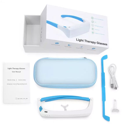 Light Therapy Glasses Phototherapy Lamp Help Natural Relief Sleep Problems
