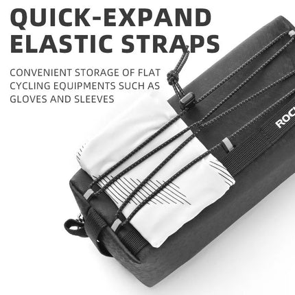 Bicycle Handlebar Bag 2L Bike Frame Bag Shoulder Strap Cycling Bag