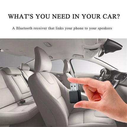 2in1 USB Bluetooth5.0 Transmitter Receiver Audio Adapter AUX 3.5mm TV PC Speaker