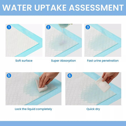 50X Puppy Dog Training Pads Pet Toilet Pee Pads Mat Indoor Absorbent 60x90cm