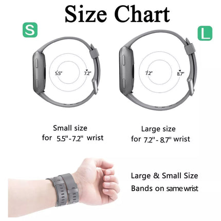 Lavender Fitbit Versa 2 Watch Repacement Silicone Sport Fitness Band Strap Wristband Lite
