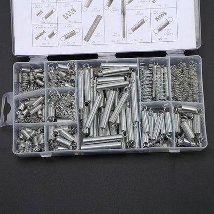 400pcs Small Spring Assortment Compression Extension Spring Metal Tension Spring