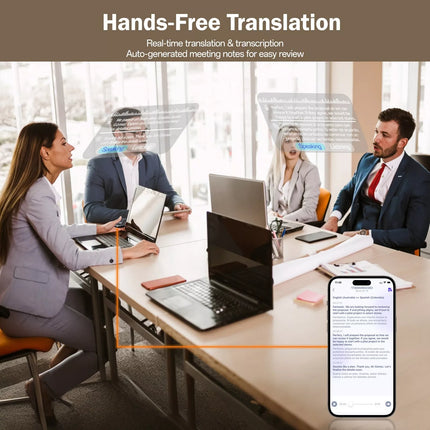 Mosstalk AI Voice Recorder Notetaker Language Translate Device Translation