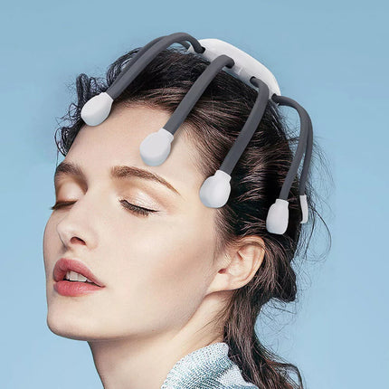 Electric Octopus Claw Scalp Head Scratcher Relief Massager Hands Therapeutic