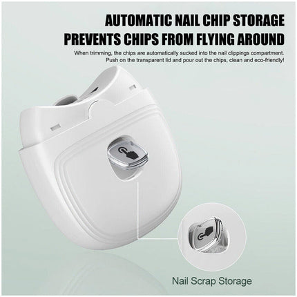 Professional Cutter Pedicure Electric Automatic Nail Clippers Toe Thick Nails