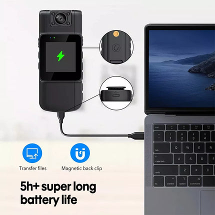 1080P Police Body Camera Audio Video Cam Recorder Night Vision DVR Camcorder