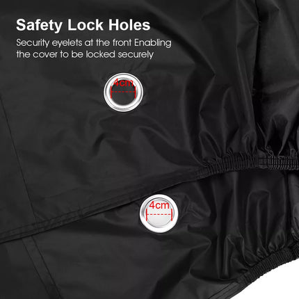 Heavy Duty Bicycle Bike Cover Outdoor Waterproof Protector Fit 3 Bikes up to 29"