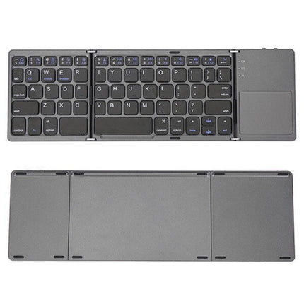 Folding Bluetooth Keyboard Touchpad Wireless Keypad for Windows Android Phone