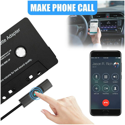 Car Audio Receiver,Bluetooth 5.0 Cassette Receiver Tape Aux Adapter Player