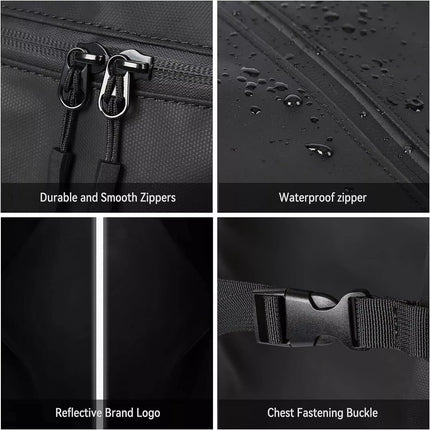 Large Capacity Motorcycle Helmet Bag Waterproof Cloth Moto Motorbike Backpack