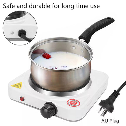 Portable Hot Plate 1500W Electric Single Cooktop Cooker Stove Hotplate Kitchen