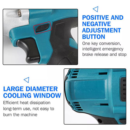Brushless Cordless Metal Shears Cutter 1.5mm Thickness For Makita 18V Battery
