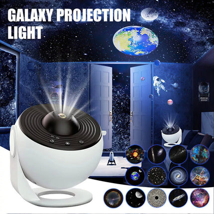 13in1 LED Planetarium Galaxy Projector 3D Star Theater Room Ceiling Decor Light