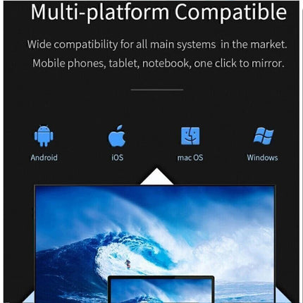 Wireless WiFi HDMI-Compatible Display TV Dongle Receiver Adapter Miracast DLNA