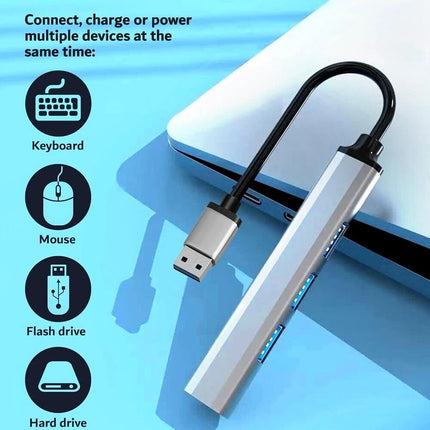 USB Type C USB Extender 3.0 2.0 Multi Port Hub 4 Port MacBook Windows Extension