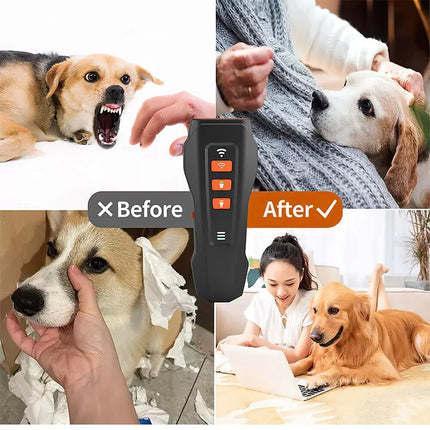 Dark Anti Bark Device Ultrasonic Dog Barking Control Stop Repeller Trainer Train Tool
