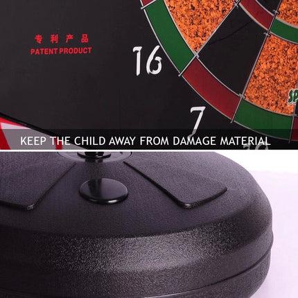 2 in 1 Kids Basketball Hoop Darts Dartboard Game Set Indoor Outdoor Sports Toys