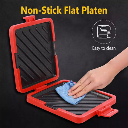 Microwave Toastie Maker - Microwave Sandwich and Waffle Maker, Panini Press