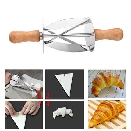 Kitchen Baking Rolling Dough Cutter For Making Croissant Cake Decorating Tools