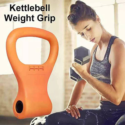 Comfortable Kettlebell Grip Adjustable Handle Clamps for Dumbbells to Kettlebell