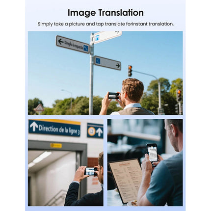 Portable Translator AI-Powered Real-Time Translation Supports 140+ Languages