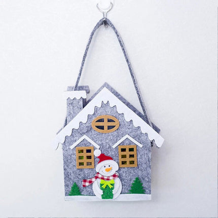 4X Christmas Candy Bag Box Tray Santa Xmas Pouch Kids Gift Wrap Home Party Décor