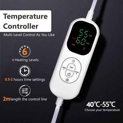 Electric Heated Throw Blanket Warm Poncho Wrap Blanket Portable heated Shawl