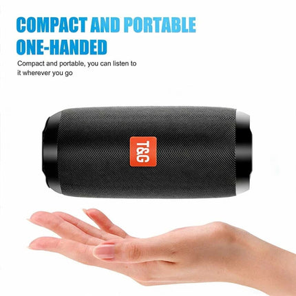 Wireless Bluetooth Speaker Portable Bass Music Waterproof AUX/TF/FM/Radio