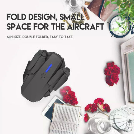 Drone RC Drones Pro 4K HD Dual Camera WIFI FPV Quadcopter Foldable Bag