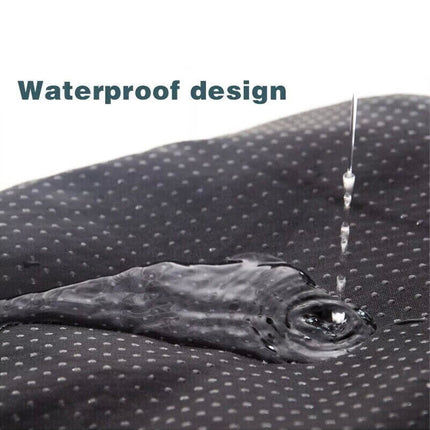 Light Grey 80CM Dog Cat Pet Calming Bed Warm Soft Plush Round Nest Comfy Sleeping Extra Large