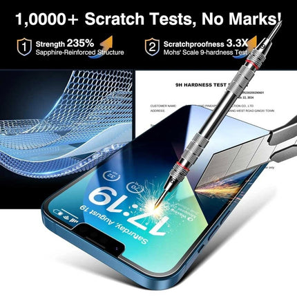 2 Pcs Privacy Tempered Glass Screen Protector For iPhone XR iPhone X iPhone XS iPhone XS Max