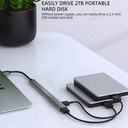 7 Ports USB Hub 3.0 Splitter Extender Extension Laptop PC MacBook iMac Surface